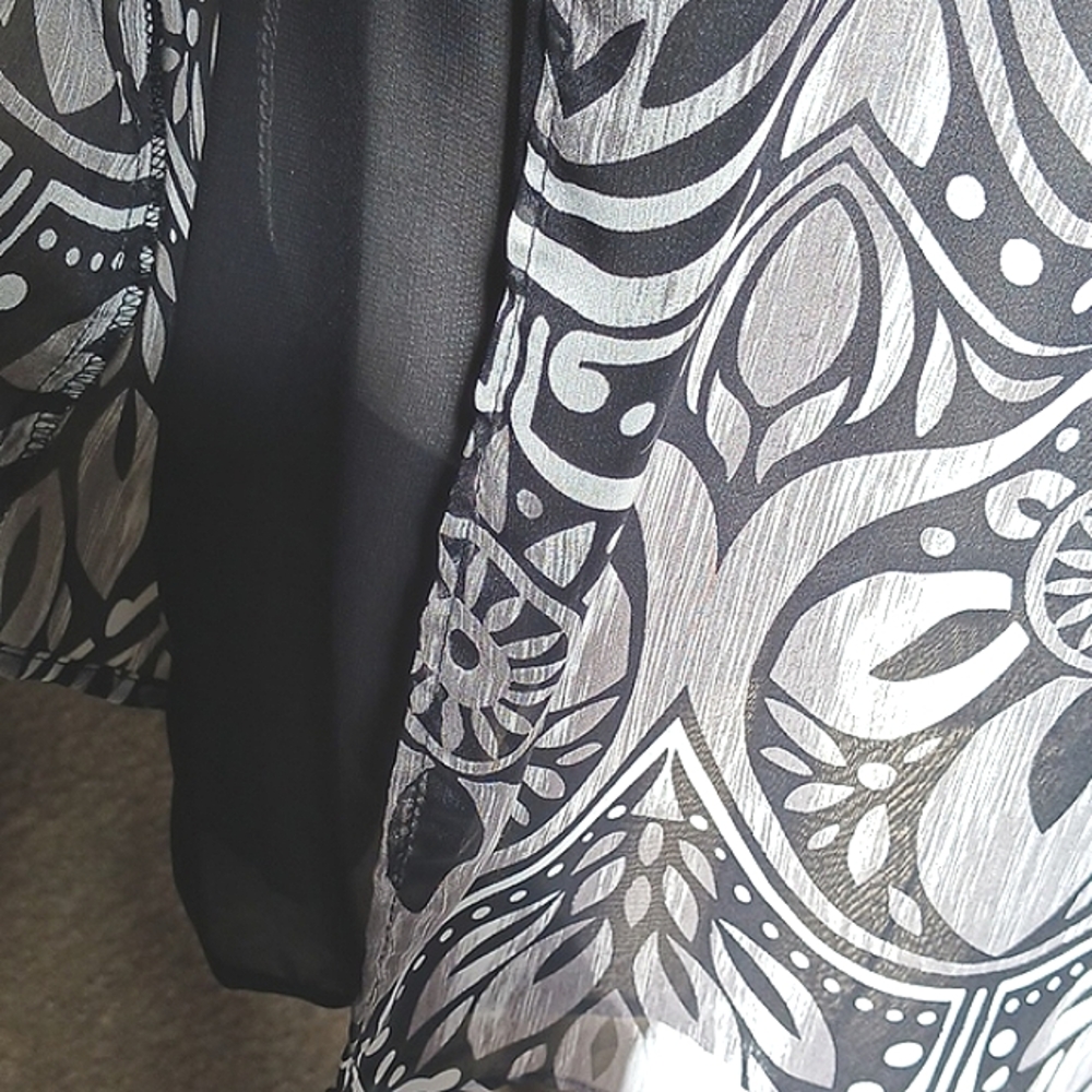 GLAM BLACK/GREY DRESS SIZE SMALL - Picture 10 of 12